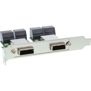InLine SFF 8088 - SATA x8, Zielony (27655A) 3