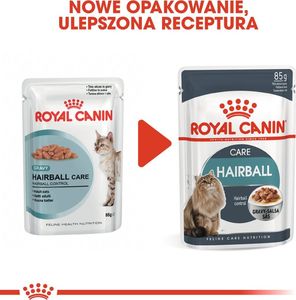 Royal Canin ROYAL CANIN Hairball Care 24x85g karma mokra w sosie dla kotów dorosłych, eliminacja kul włosowych 2