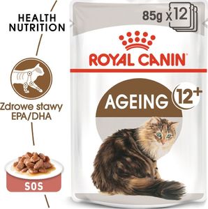 Royal Canin ROYAL CANIN Ageing +12 24x85g karma mokra w sosie dla kotów dojrzałych 2
