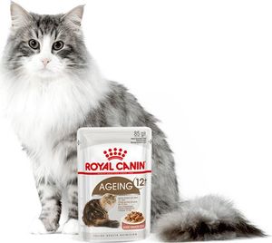 Royal Canin ROYAL CANIN Ageing +12 24x85g karma mokra w sosie dla kotów dojrzałych 4