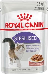 Royal Canin ROYAL CANIN Sterilised 24x85g karma mokra w sosie dla kotów dorosłych, sterylizowanych 3