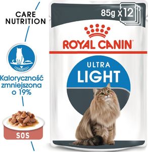 Royal Canin ROYAL CANIN Light Weight Care 24x85g karma mokra w sosie dla kotów dorosłych z tendencją do nadwagi 2