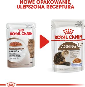 Royal Canin ROYAL CANIN Ageing +12 24x85g karma mokra w galaretce dla kotów dojrzałych 3