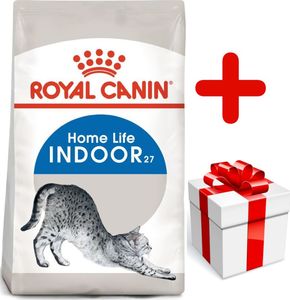 Royal Canin ROYAL CANIN Indoor 27 10kg karma sucha dla kotów dorosłych, przebywających wyłącznie w domu + niespodzianka dla kota GRATIS! 1