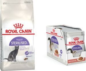 Royal Canin ROYAL CANIN Sterilised 37 10kg + saszetka sterilised 12x85g (sos) 1