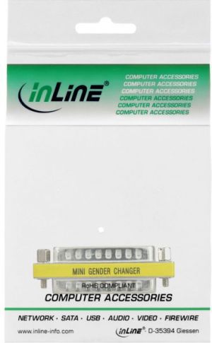 InLine DB-25 - DB-25, Żółty (31114) 2