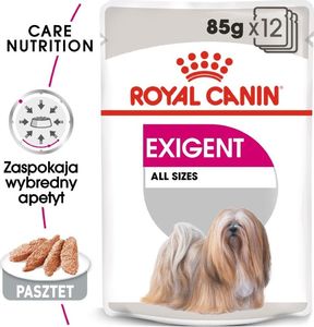 Royal Canin ROYAL CANIN CCN Exigent 12x85g karma mokra - pasztet dla psów dorosłych, wybrednych 1
