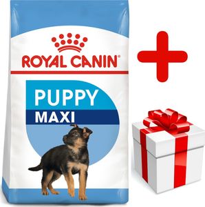 Royal Canin ROYAL CANIN Maxi Puppy 15kg karma sucha dla szczeniąt, od 2 do 15 miesiąca życia, ras dużych + niespodzianka dla psa GRATIS! 1