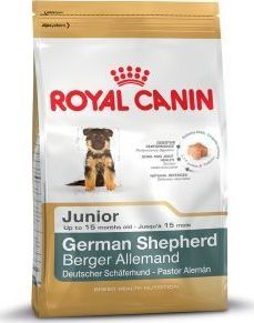 Royal Canin ROYAL CANIN German Shepherd Junior 12kg karma sucha dla szczeniąt do 15 miesiąca, rasy owczarek niemiecki + ROYAL CANIN Educ 10x50g 3