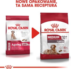 Royal Canin ROYAL CANIN Medium Ageing 10+ 2x15kg karma sucha dla psów dojrzałych po 10 roku życia, ras średnich 3