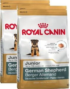 Royal Canin ROYAL CANIN German Shepherd Junior 2x12kg karma sucha dla szczeniąt do 15 miesiąca, rasy owczarek niemiecki 1