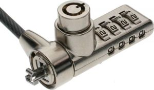 Linka zabezpieczająca InLine 1.5 m, Zamek szyfrowy (55713) 2