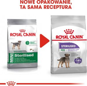 Royal Canin ROYAL CANIN CCN Mini Sterilised 8kg + niespodzianka dla psa GRATIS! 3