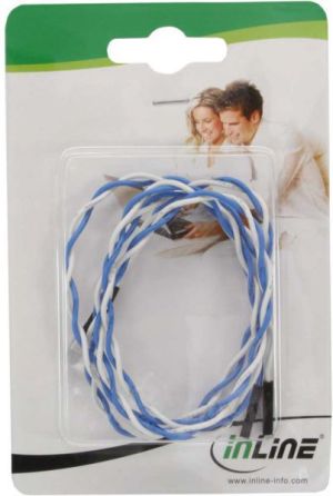 InLine HDD LED Niebieski 5mm 0.8m (59910A) 2