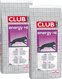 Royal Canin ROYAL CANIN Club Energy HE 2x20kg karma sucha dla psów dorosłych bardzo aktywnych lub pracujących 1
