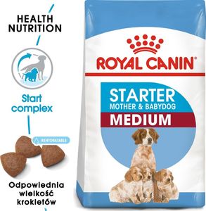 Royal Canin ROYAL CANIN Medium Starter Mother&Babydog 4kg karma sucha dla dla suk w ciąży, w okresie laktacji i szczeniąt, od 4 do 8 tygodnia życia, ras średnich 1