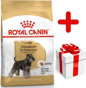 Royal Canin ROYAL CANIN Miniature Schnauzer Adult 7,5kg karma sucha dla psów dorosłych rasy schnauzer miniaturowy + niespodzianka dla psa GRATIS! 1