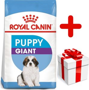 Royal Canin ROYAL CANIN Giant Puppy 15kg karma sucha dla szczeniąt, od 2 do 8 miesiąca życia, ras olbrzymich + niespodzianka dla psa GRATIS! 1