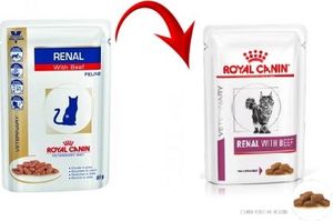 Royal Canin ROYAL CANIN ROYAL CANIN Renal with Beef 24x85g saszetka 2