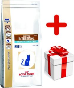 Royal Canin ROYAL CANIN Gastro Intestinal Moderate Calorie GIM 35 4kg + niespodzianka dla kota GRATIS! 1
