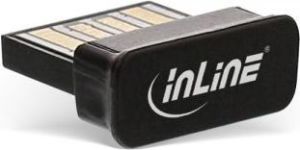 Adapter bluetooth InLine Bluetooth 4.0, USB, Czarny (41321I) 3