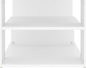 vidaXL Stolik kawowy, biały, 100x50x40 cm, płyta wiórowa 5