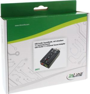 Karta dźwiękowa InLine USB Audio (33051C) 3
