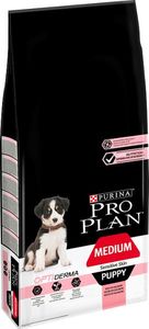 Purina Purina Pro Plan Medium Puppy Sensitive Optiderma, łosoś i ryż 12kg + niespodzianka dla psa GRATIS! 2