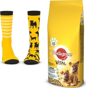 Pedigree PEDIGREE Junior 15kg (duże rasy) - sucha karma dla psa z kurczakiem i ryżem + SKARPETY GRATIS 2
