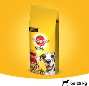 Pedigree PEDIGREE Adult 15kg (duże rasy) - sucha karma dla psów z wołowiną + SKARPETY GRATIS 3