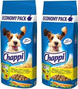 Chappi CHAPPI 2x13,5kg - sucha karma dla psów z drobiem i warzywami 1