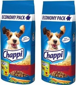 Chappi CHAPPI 2x13,5kg - sucha karma dla psów z wołowiną, drobiem i warzywami 1