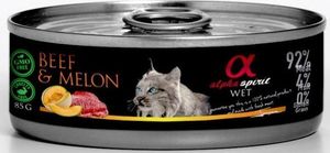 Alpha Spirit ALPHA SPIRIT Wołowina z melonem 18x85g 2