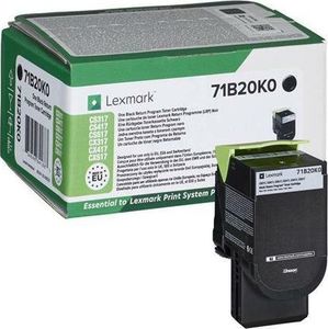 Toner Lexmark Lexmark Toner 71B20K0 Black 3K Zwrotny 1