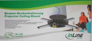 Uchwyt do projektorów InLine Uchwyt ścienny do projektora (23138A) 3