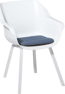 Madison Madison Poduszka na krzesło Panama, 40x40 cm, szafirowa 1