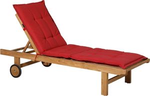 Madison Madison Poduszka na leżak Panama, 200 x 65 cm, ceglana czerwień 1