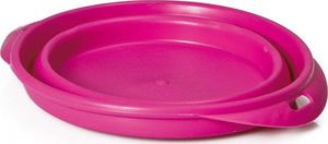 GEORPLAST GEORGPLAST Miska gumowa składana mała różowa 0,35L 2