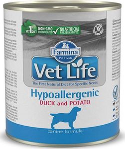 Farmina Farmina Vet Life Hypoallergenic Duck & Potato Dog 12x300g 1