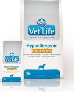 Farmina FARMINA Vet Life Dog Hypoallergenic Fish & Potato 12kg + niespodzianka dla psa GRATIS! 3