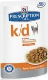 Hills  HILL'S PD Prescription Diet Feline k/d Kurczak - saszetka 6 x 85g 2