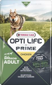 Versele-Laga Opti Life Prime Adult Chicken - karma bezzbożowa dla dla dorosłych psów z kurczakiem 2,5 kg 1