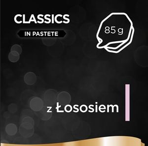 Sheba SHEBA Classics 22x85g z Łososiem - mokra karma dla kotów w pasztecie (18+4 Gratis) 6