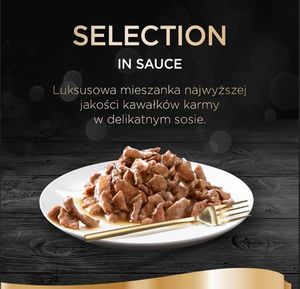 Sheba SHEBA Selection 22x85g z Cielęciną - mokra karma dla kotów w sosie (18+4 Gratis) 2
