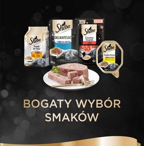 Sheba SHEBA Selection 22x85g z Królikiem - mokra karma dla kotów w sosie (18+4 Gratis) 4