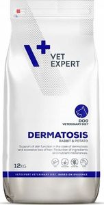 VetExpert 4T Veterinary Diet Dog Dermatosis Rabbit&Potato 12kg 1