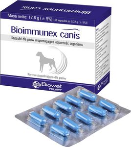 BIOWET PULAWY BIOWET Bioimmunex Canis 40 kapsułek 1