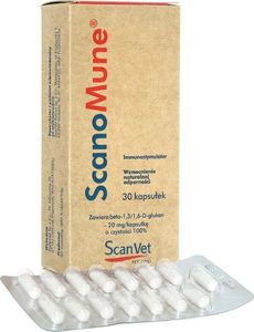 ScanVet Scanomune 20mg x 30 kapsułek 1