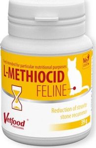 Vetfood VETFOOD L-Methiocid dla kotów 39g 1