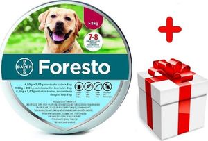 Bayer Foresto Obroża przeciw kleszczom i pchłom dla psów powyżej 8 kg 1